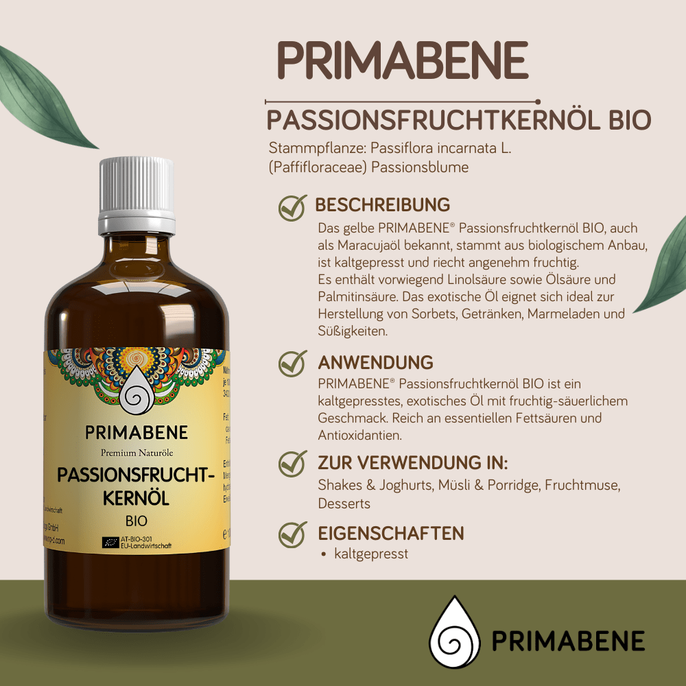 Bild von Passionsfruchtkernöl Bio